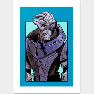 Garrus Vakarian - Mass Effect Posters and Art